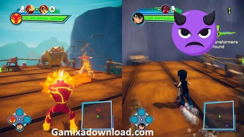 Ben 10 power trip 2 player